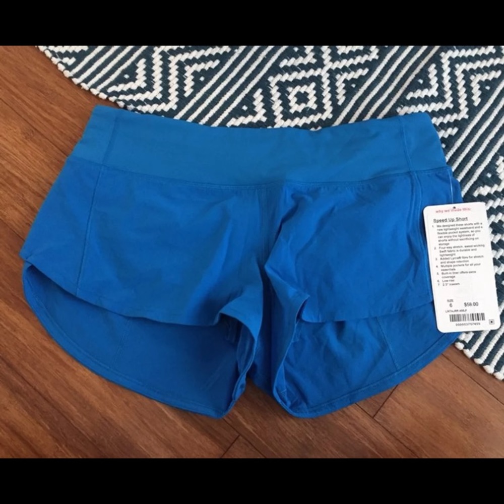 Lululemon Speed Shorts 2.5”
